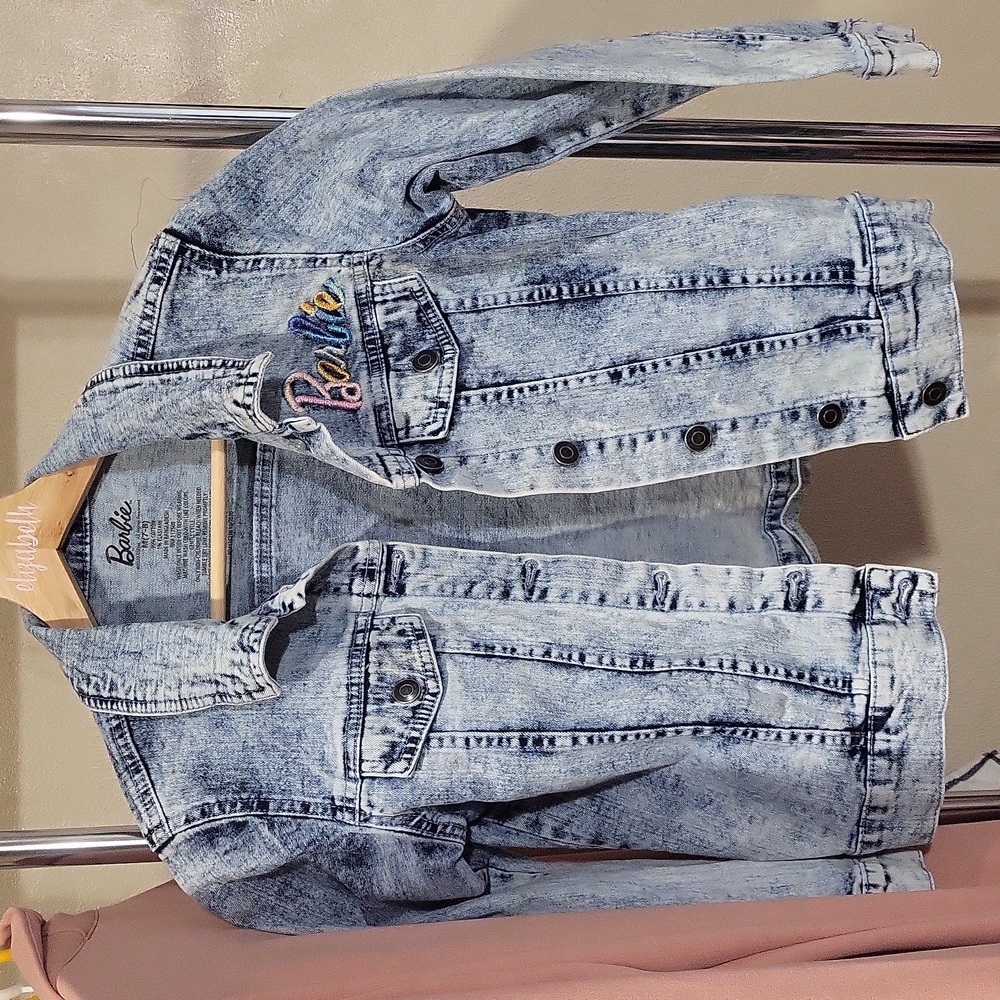 Rainbow Barbie Jean Jacket